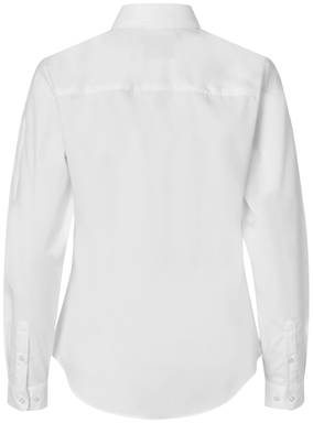 SEVEN SEAS Poplin Stretch Damenhemd S67 - Weiß