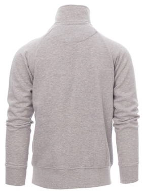 Payper Miami+ Pullover mit halbem Reißverschluss - Melange Grau
