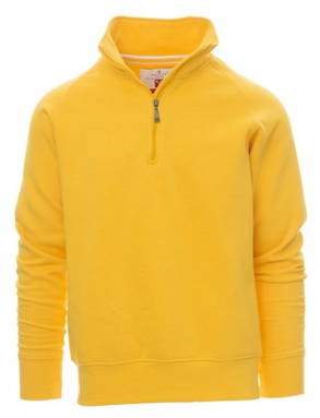 Payper Miami+ Pullover mit halbem Reißverschluss - Gelb