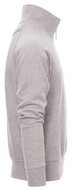 Payper Miami+ Pullover mit halbem Reißverschluss - Melange Grau