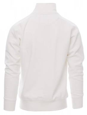 Payper Miami+ Pullover mit halbem Reißverschluss - Weiß