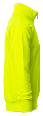 Payper Miami+ Pullover mit halbem Reißverschluss - Fluoreszierendes Gelb