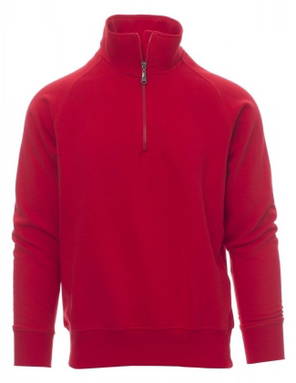 Payper Miami+ Pullover mit halbem Reißverschluss - Rot