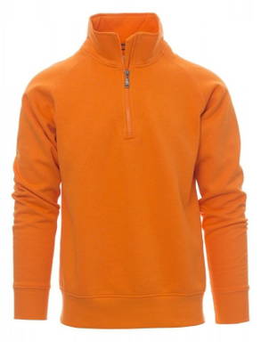 Payper Miami+ Pullover mit halbem Reißverschluss - Orange