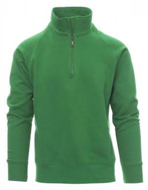 Payper Miami+ Pullover mit halbem Reißverschluss - Gelbgrün