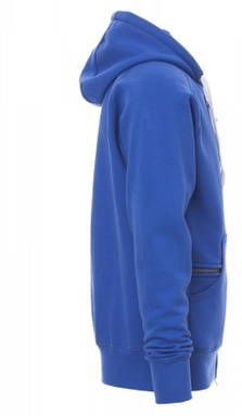 Payper Dallas+ hoodie met rits - Royal blue