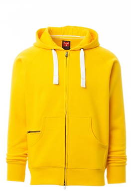 Payper Dallas+ hoodie met rits - Yellow