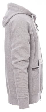 Payper Dallas+ hoodie met rits - Melange grey