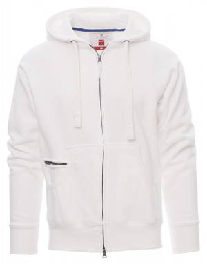 Payper Dallas+ hoodie met rits - White
