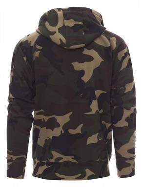Payper Dallas+ hoodie met rits - Camouflage