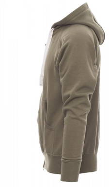 Payper Dallas+ hoodie met rits - Army green