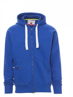 Payper Dallas+ hoodie met rits - Royal blue