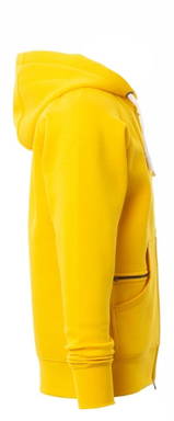 Payper Dallas+ hoodie met rits - Yellow