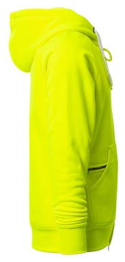 Payper Dallas+ hoodie met rits - Fluorescent yellow