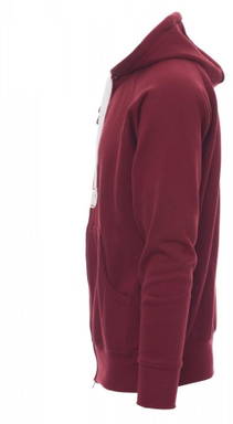 Payper Dallas+ hoodie met rits - Bordeaux