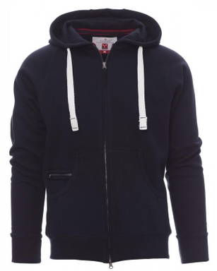 Payper Dallas+ hoodie met rits - Navy blue
