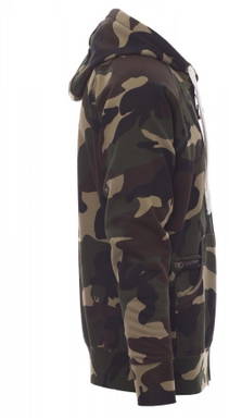 Payper Dallas+ hoodie met rits - Camouflage