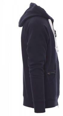 Payper Dallas+ hoodie met rits - Navy blue