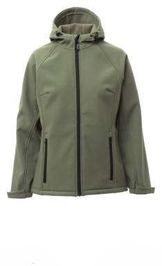 Payper Gale dames softshelljas - Military green