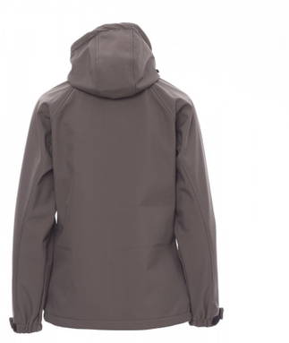 Payper Gale dames softshelljas - Steel grey