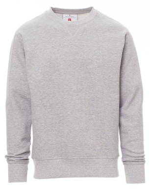 Payper Orlando Pullover mit Rundhalsausschnitt - Melange Grau