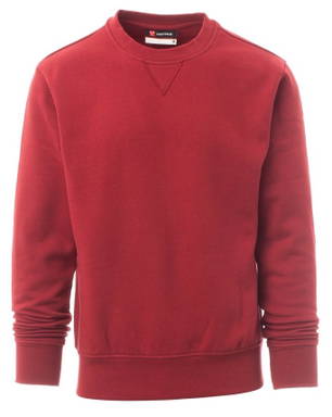 Payper Orlando Pullover mit Rundhalsausschnitt - Bordeauxrot