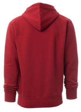 Payper Portland hoodie met rits - Bordeaux