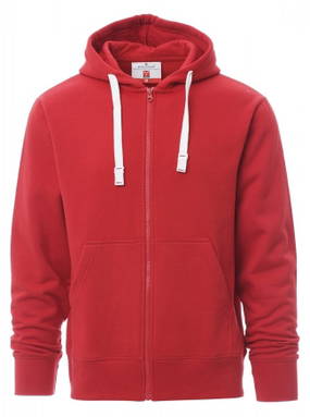 Payper Portland hoodie met rits - Red