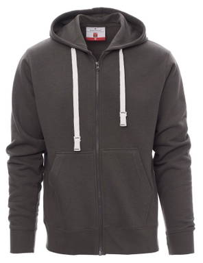 Payper Portland hoodie met rits - Smoke