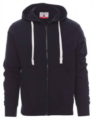 Payper Portland hoodie met rits - Navy blue