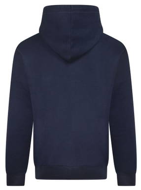 Basics hoodie with zipper - Navy
