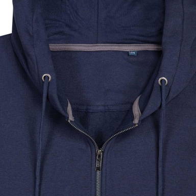 Basics hoodie with zipper - Black