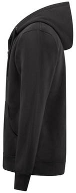 Basics hoodie with zipper - Anthracite