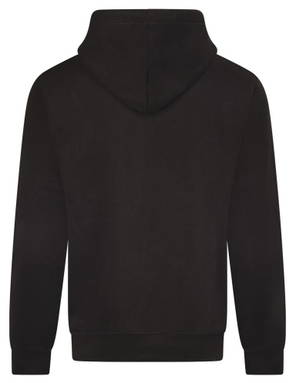 Basics hoodie with zipper - Black