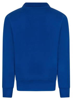 Basics Polosweater - Royal blue