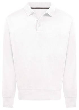 Basics Polosweater - White