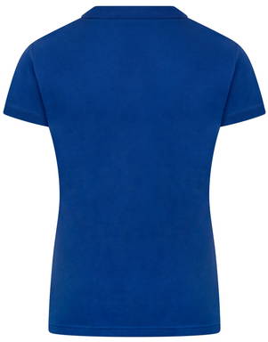 Basics Damen Poloshirt - Königsblau