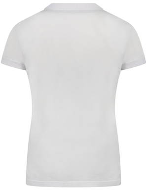 Basics Damen Poloshirt - Weiß