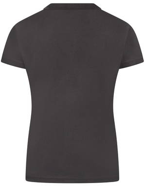Basics Damen Poloshirt - Anthrazit
