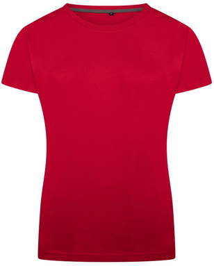 Basics B2B Damen Stretch T-Shirt - Rot