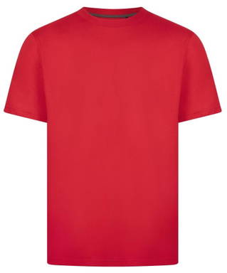 Basics Baumwoll-T-Shirt - Rot