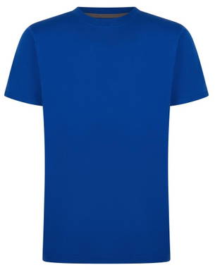 Basics Baumwoll-T-Shirt - Königsblau