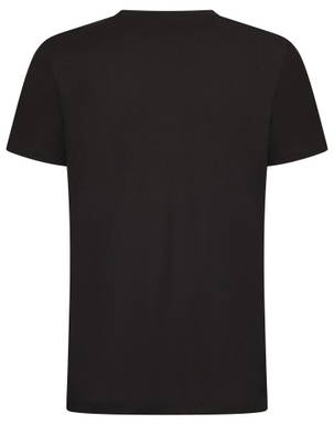 Basics Baumwoll-T-Shirt - Schwarz
