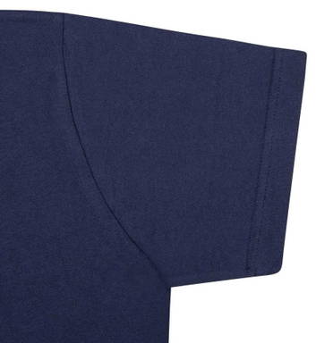 Basics Baumwoll-T-Shirt - Marine