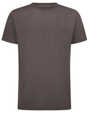 Basics Baumwoll-T-Shirt - Grau