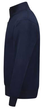Basics sweater with half zip - Navy
