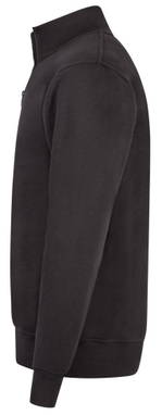 Basics sweater with half zip - Anthracite