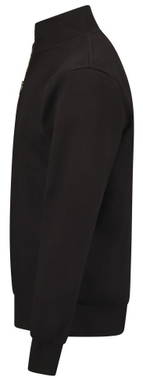 Basics sweater with half zip - Black
