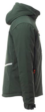 Payper Creek Pad gevoerde softshelljas - Forest green/black