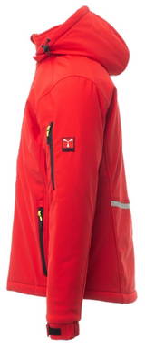 Payper Creek Pad gevoerde softshelljas - Red/black